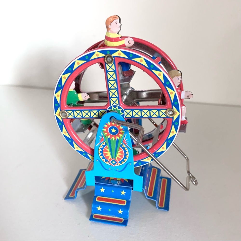 Vintage Tin Ferris wheel - Picture 3 of 12